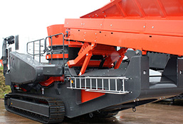履帶式移動(dòng)圓錐破碎站