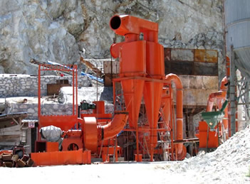 浙江方解石、石灰石磨粉生產(chǎn)線