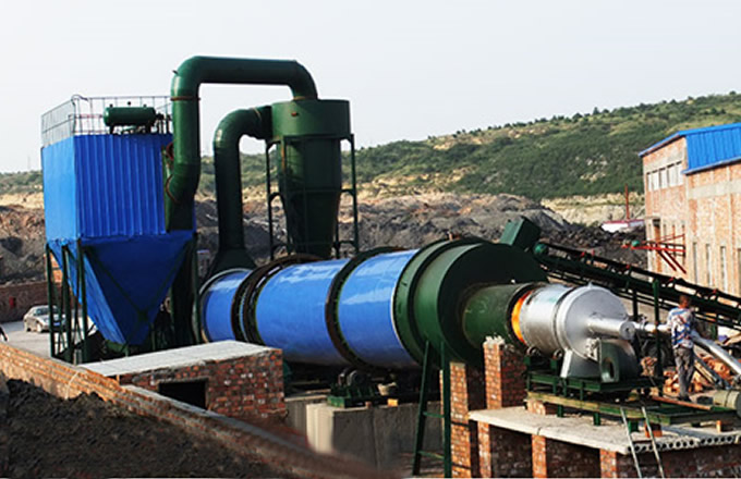 山西木屑烘干現場